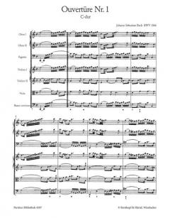 Ouvertüre (Suite) Nr. 1 C-Dur von Johann Sebastian Bach 