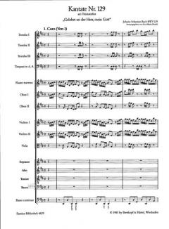 Gelobet sei der Herr, mein Gott von Johann Sebastian Bach 