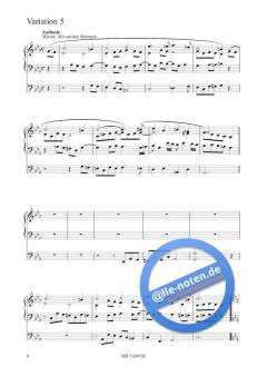 Andante mit acht Variationen von Johann Christian Heinrich Rinck 