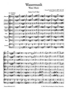 Wassermusik von Georg Friedrich Händel 