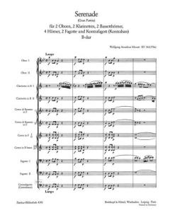 Serenade B-Dur KV 361 (Wolfgang Amadeus Mozart) 