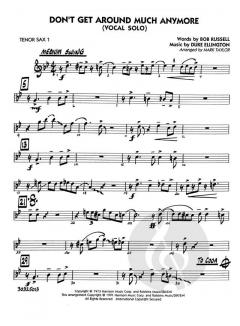 Don't Get Around Much Anymore (Duke Ellington) 