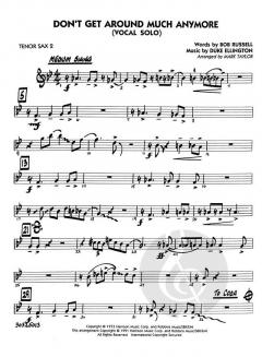 Don't Get Around Much Anymore (Duke Ellington) 