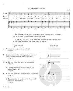 First Term At The Piano von Leslie Fly 