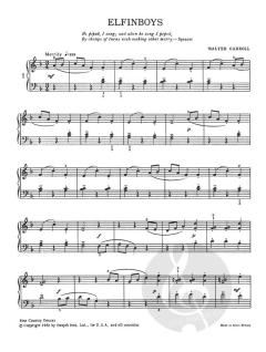 Four Country Dances von Walter Carroll 