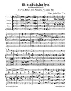 Ein musikalischer Spaß KV 522 (W.A. Mozart) 