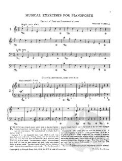Musical Exercises von Walter Carroll 