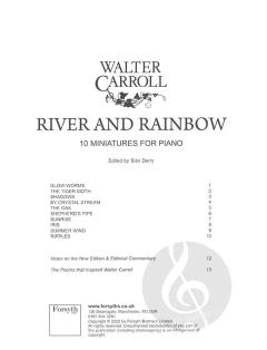 River and Rainbow von Walter Carroll 