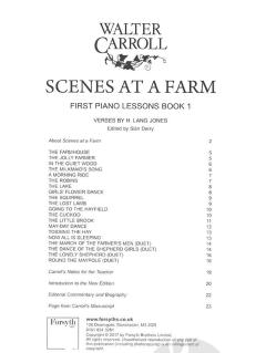 Scenes At A Farm von Walter Carroll 
