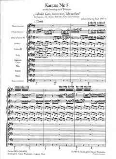 Liebster Gott, wenn werd ich sterben von Johann Sebastian Bach 