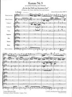 Es ist das Heil uns kommen her von Johann Sebastian Bach 