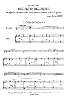 Recipes (Alan Bullard) 
