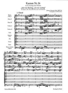 Ach wie flüchtig, ach wie nichtig von Johann Sebastian Bach 