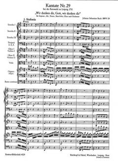 Wir danken dir, Gott, wir danken dir von Johann Sebastian Bach 