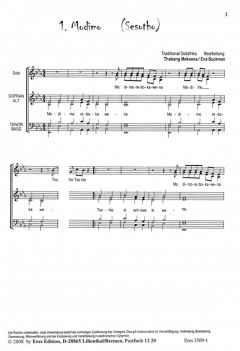 7 südafrikanische Gospels 