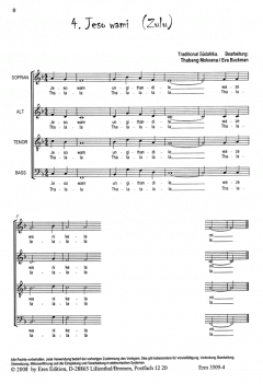 7 südafrikanische Gospels 