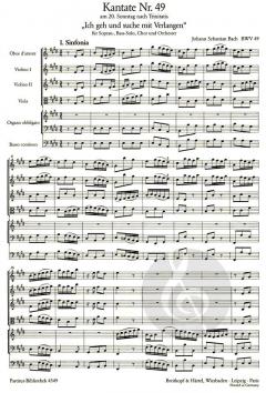 Ich geh und suche mit Verlangen von Johann Sebastian Bach 
