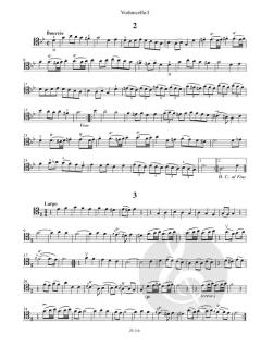 Telemann-Suite für vier Violoncelli im Alle Noten Shop kaufen