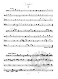 Telemann-Suite für vier Violoncelli im Alle Noten Shop kaufen