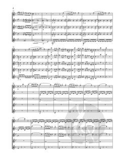 Quintett c-moll von Wolfgang Amadeus Mozart für 2 Klarinetten, 2 Bassetthörner und Bassklarinette (oder 4 Klarinetten und Bassklarinette/Fagott) im Alle Noten Shop kaufen (Partitur)