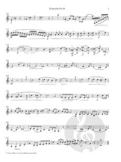 Trio Nr. 2 für 3 Klarinetten (b-moll) von Joseph Friedrich Hummel 