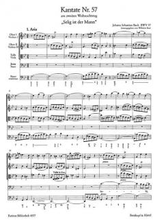 Selig ist der Mann von Johann Sebastian Bach 