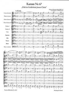 Halt im Gedächtnis Jesum Christ von Johann Sebastian Bach 