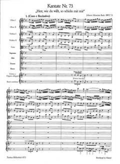 Herr, wie du willt, so schicks mit mir von Johann Sebastian Bach 