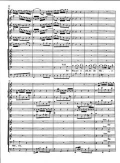 Die Himmel erzählen die Ehre Gottes von Johann Sebastian Bach 