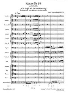 Man singet mit Freuden vom Sieg von Johann Sebastian Bach 
