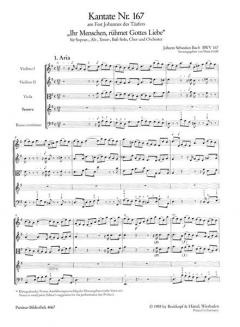 Ihr Menschen, rühmet Gottes Liebe von Johann Sebastian Bach 
