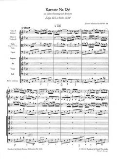 Ärgre dich, o Seele, nicht von Johann Sebastian Bach 