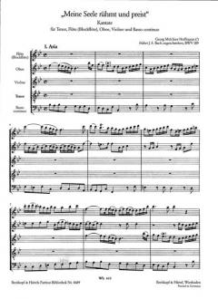 Meine Seele rühmt und preist von Johann Sebastian Bach 