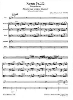 Weichet nur, betrübte Schatten von Johann Sebastian Bach 