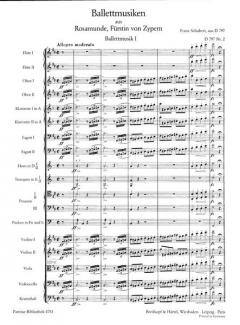 Rosamunde op. 26 D 797 von Franz Schubert 