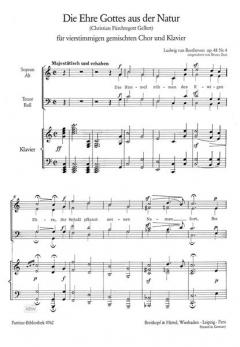 Die Ehre Gottes aus der Natur op. 48/4 (Ludwig van Beethoven) 