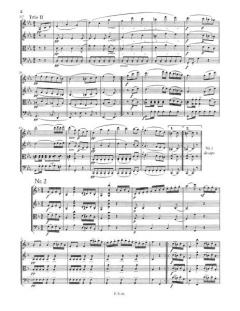 5 Menuette mit 6 Trios von Franz Schubert 