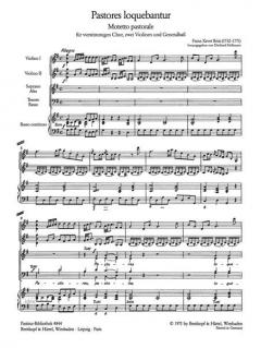 Pastores loquebantur (Franz Xaver Brixi) 