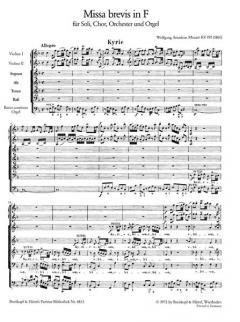 Missa brevis in F-Dur KV 192 (W.A. Mozart) 
