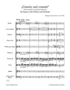 L'amero - Dein bin ich von Wolfgang Amadeus Mozart 