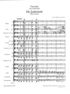 Die Zauberharfe D 644 von Franz Schubert 
