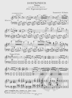 Dorfkinderwalzer von Emmerich Kálmán 