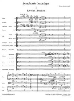Symphonie Fantastique op. 14 von Hector Berlioz 