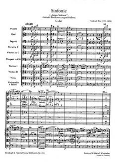 Sinfonie C-Dur (Jenaer) von Friedrich Witt 