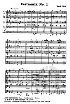 Festmusik Nr. 1 (Karl Pilss) 