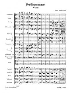 Frühlingsstimmen op. 410 von Johann Strauss (Vater) 
