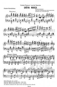 Gräfin Mariza von Emmerich Kalman 