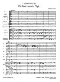 L'Italiana in Algeri / Die Italienerin in Algier von Gioachino Rossini 