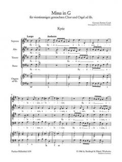 Missa in G (Giovanni Battista Casali) 
