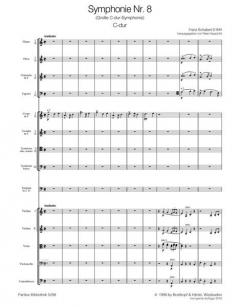 Symphonie Nr. 8 C-Dur D 944 von Franz Schubert 